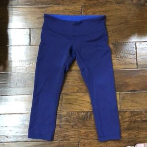 Lululemon reversible crop leggings